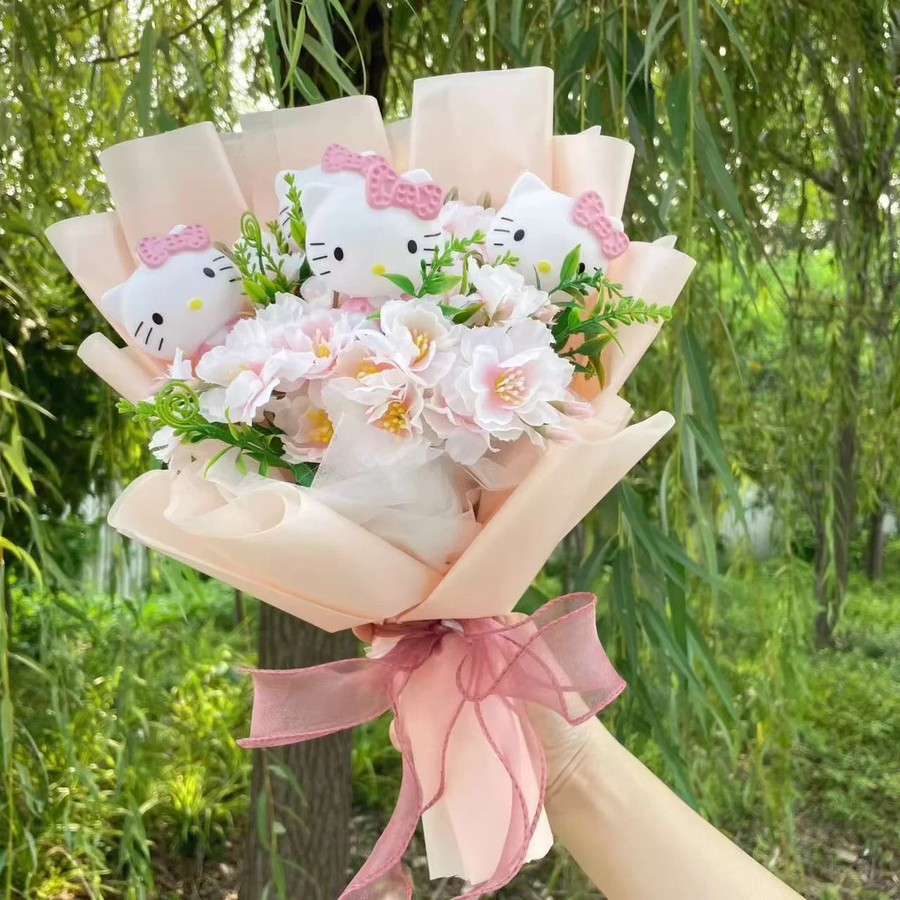 Kawaii Blumenstrauß Kuscheltier – Das süßeste Geschenk für deine Freundin 💖